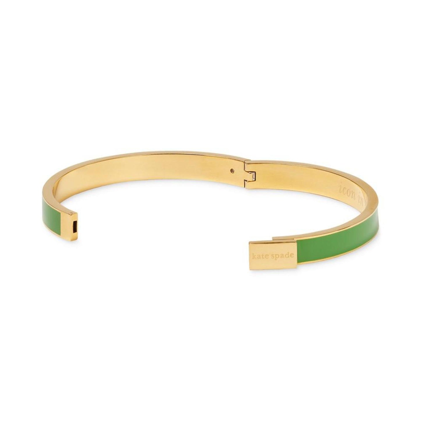 Gold-Tone Never A Dull Moment Color Inlay Bangle Bracelet