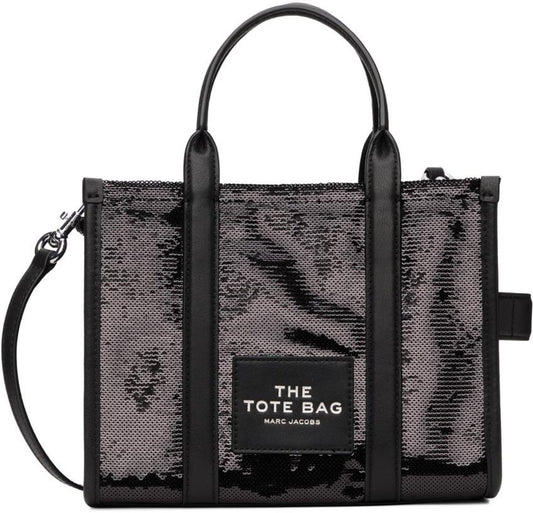 Black 'The Sequin Mini' Tote