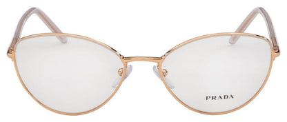 Prada Unisex PR62WV-05R1O1-55 Fashion 55mm Pink Gold Opticals