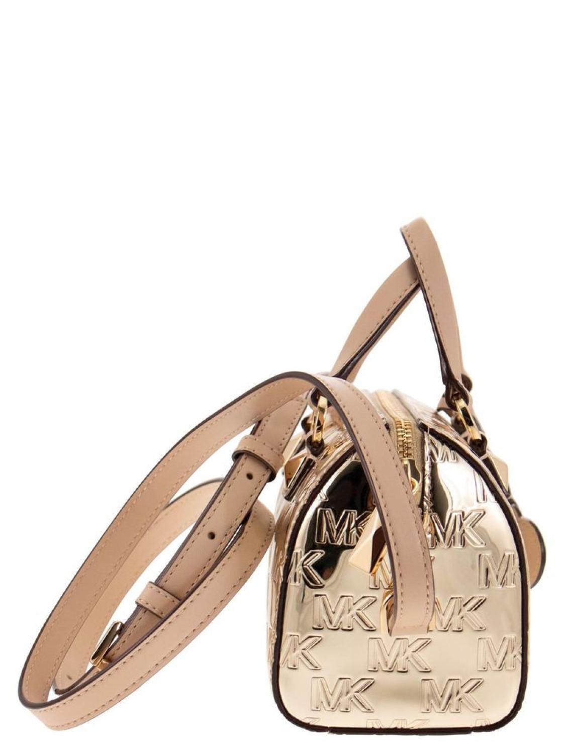 Michael Michael Kors Grayson Logo Embossed Small Crossbody Bag