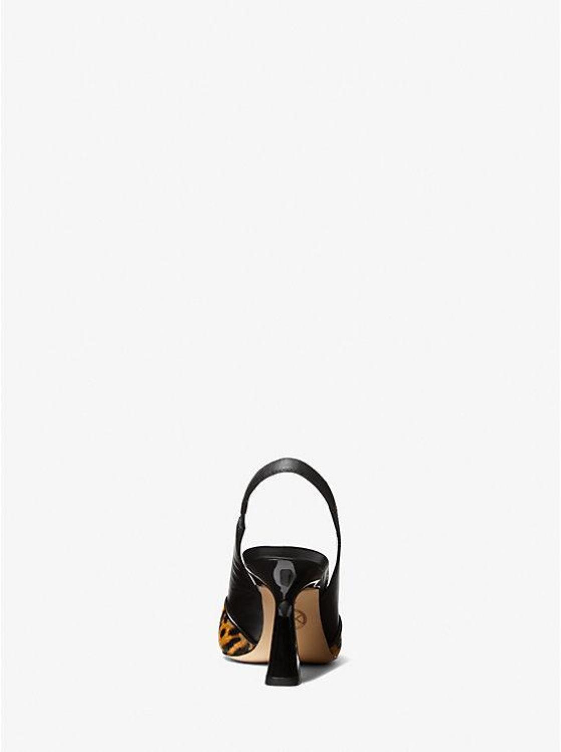 Chelsea Tiger-Print Calf Hair Pump