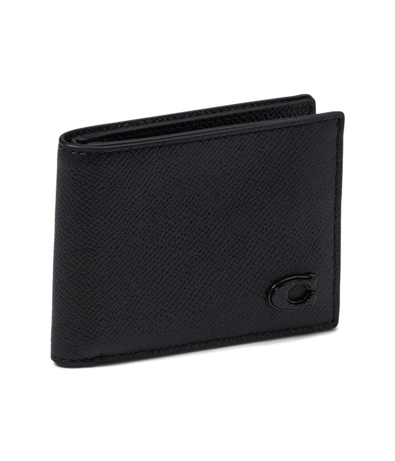 Slim Billfold in Cross Grain Leather