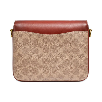 Coated Canvas Signature Cassie Crossbody