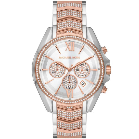 Women's Whitney Chronograph Two-Tone Stainless Steel Bracelet Watch 44mm