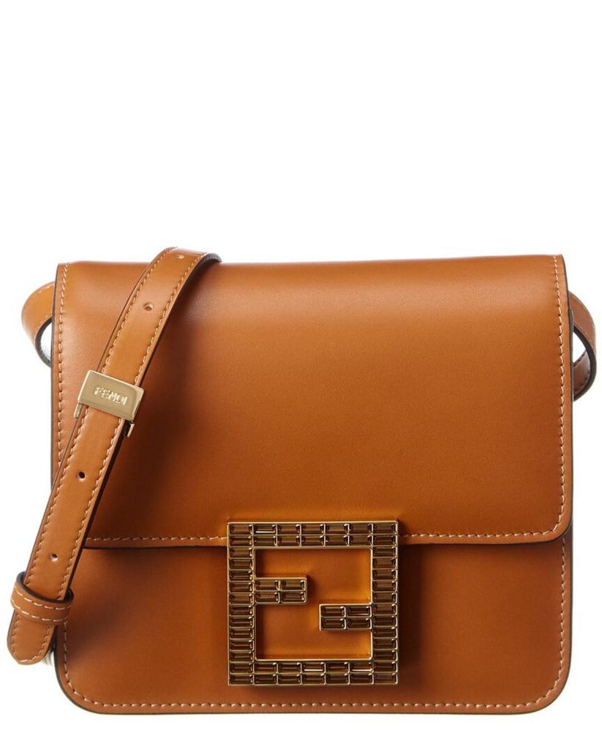 FENDI Fab Leather Crossbody