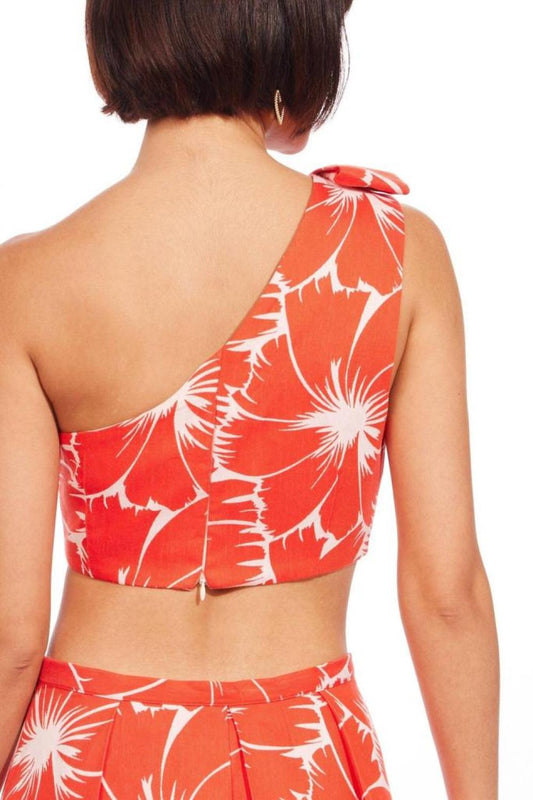 Bella Top - In Scarlet Bloom