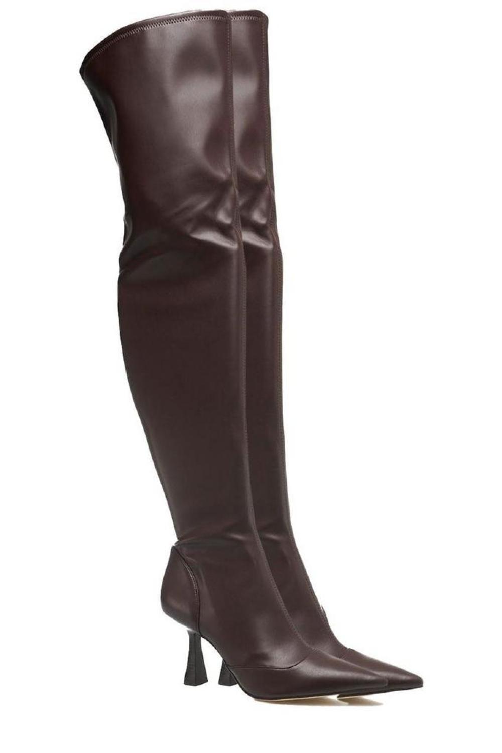 Michael Michael Kors Clara Over-Knees Heeled Boots