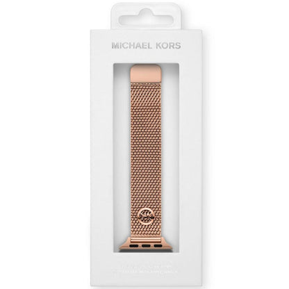 Unisex Rose Gold-Tone Stainless Steel Mesh Band for Apple Watch, 38mm, 40mm, 41mm and 42mm, 44mm, 45mm, 49mm