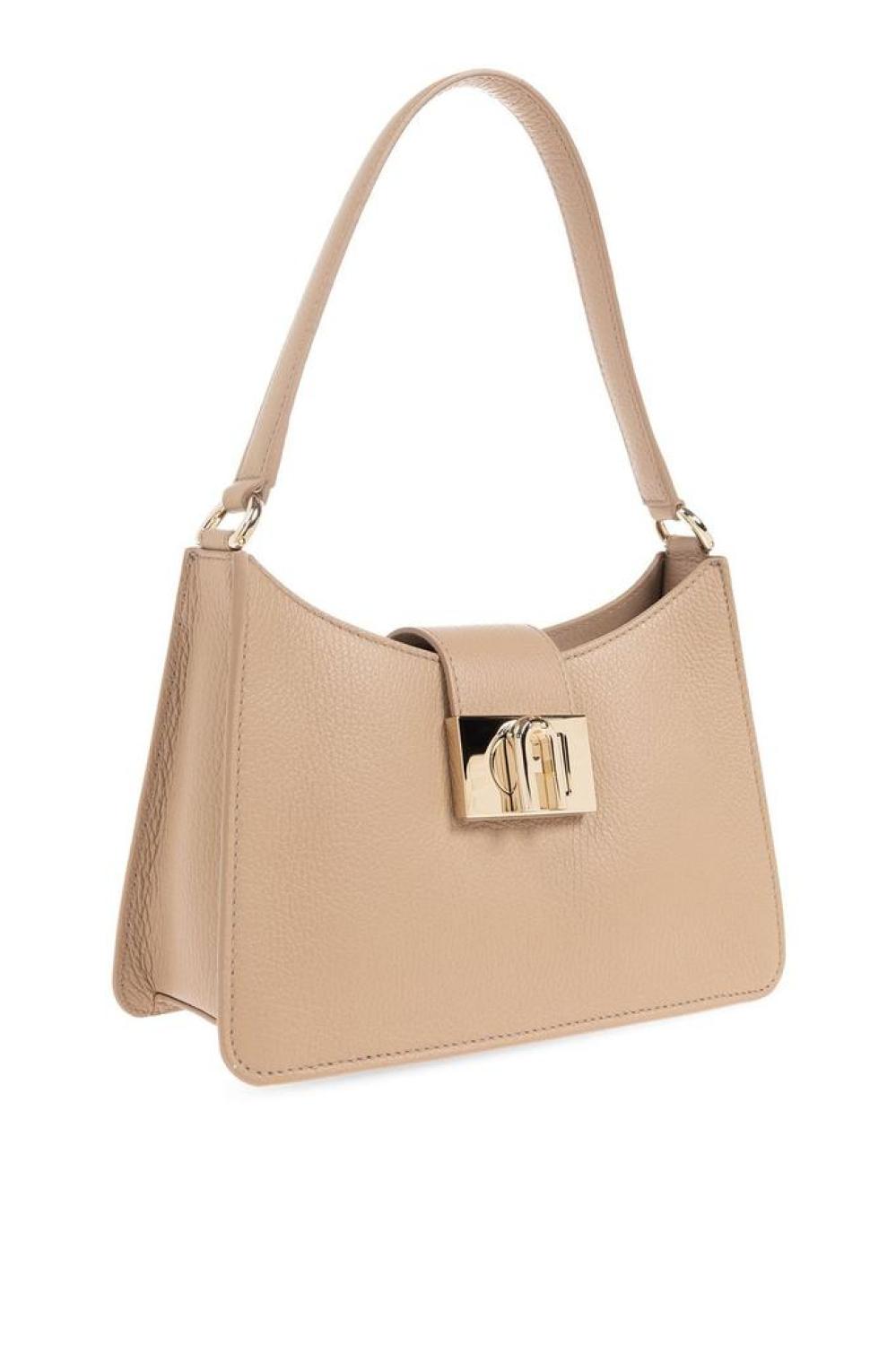 Furla Logo Plaque Shoulder Bag