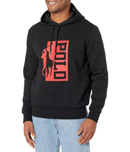 Big Pony Logo Double-Knit Hoodie