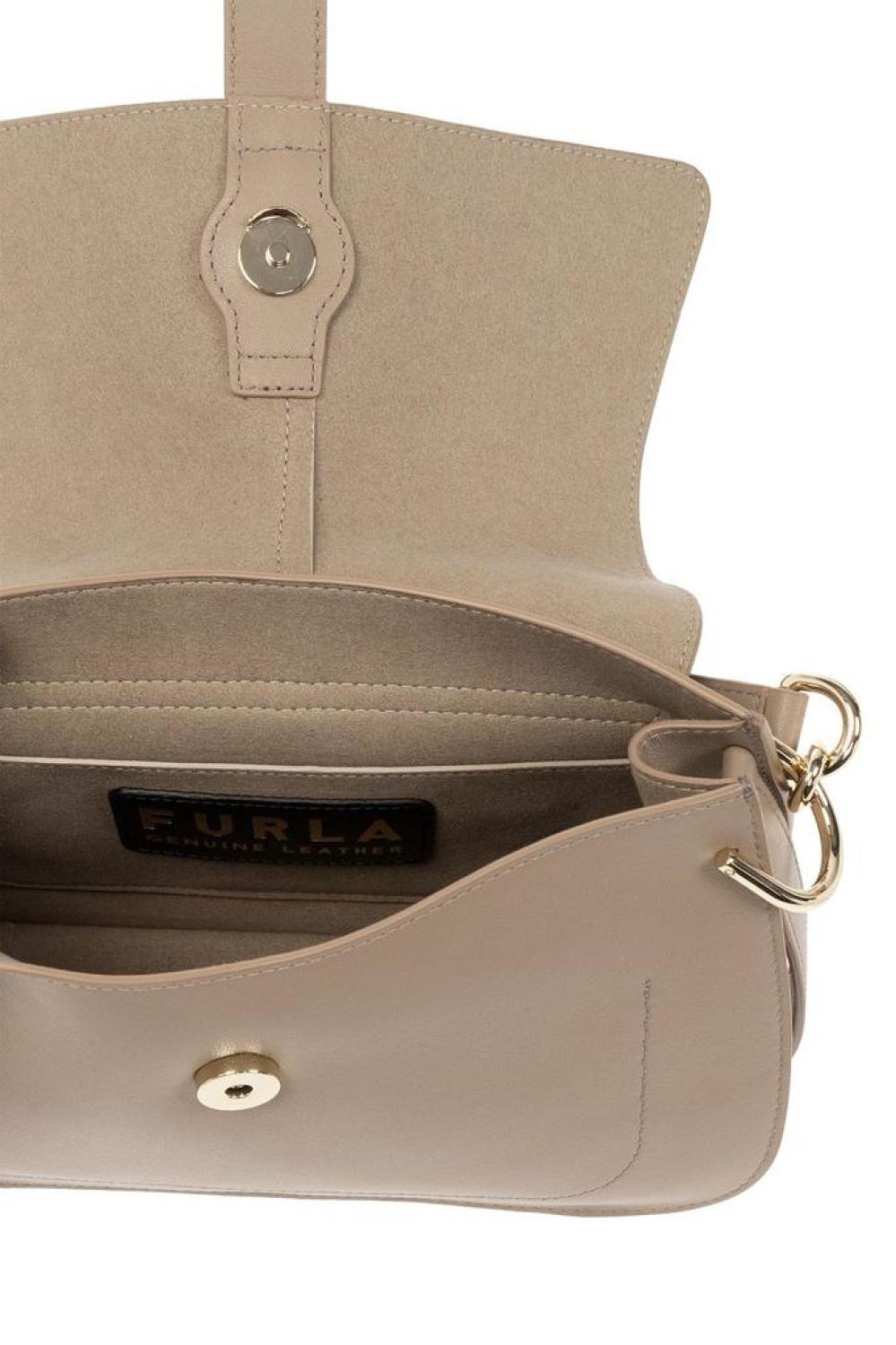 Furla Flow Foldover Top Shoulder Bag