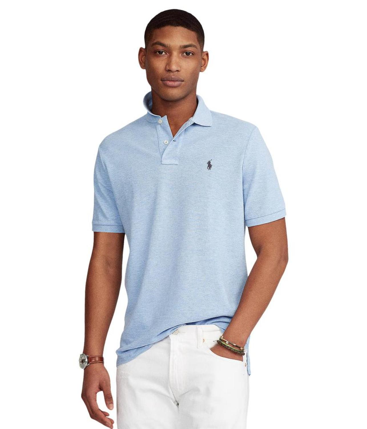 Classic Fit Mesh Polo