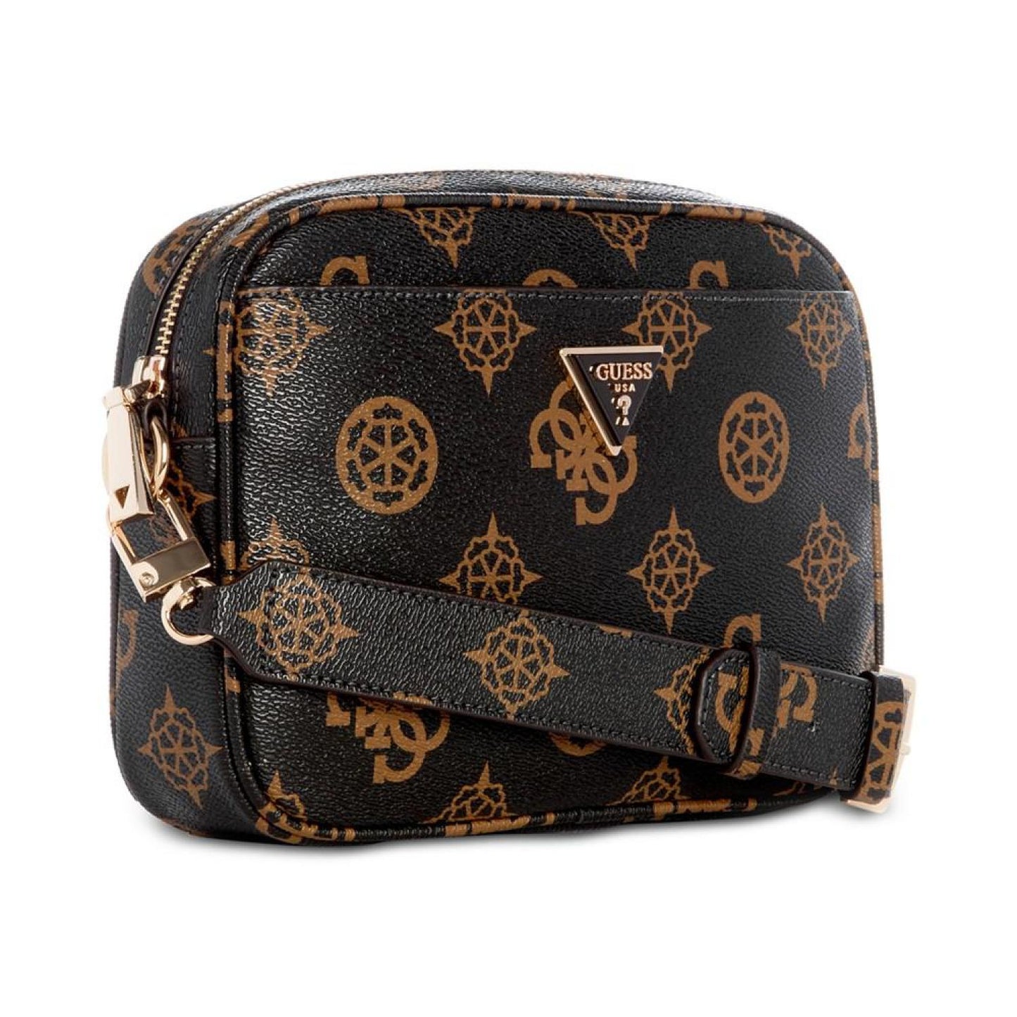 Meridian Small Monogram Camera Crossbody Bag