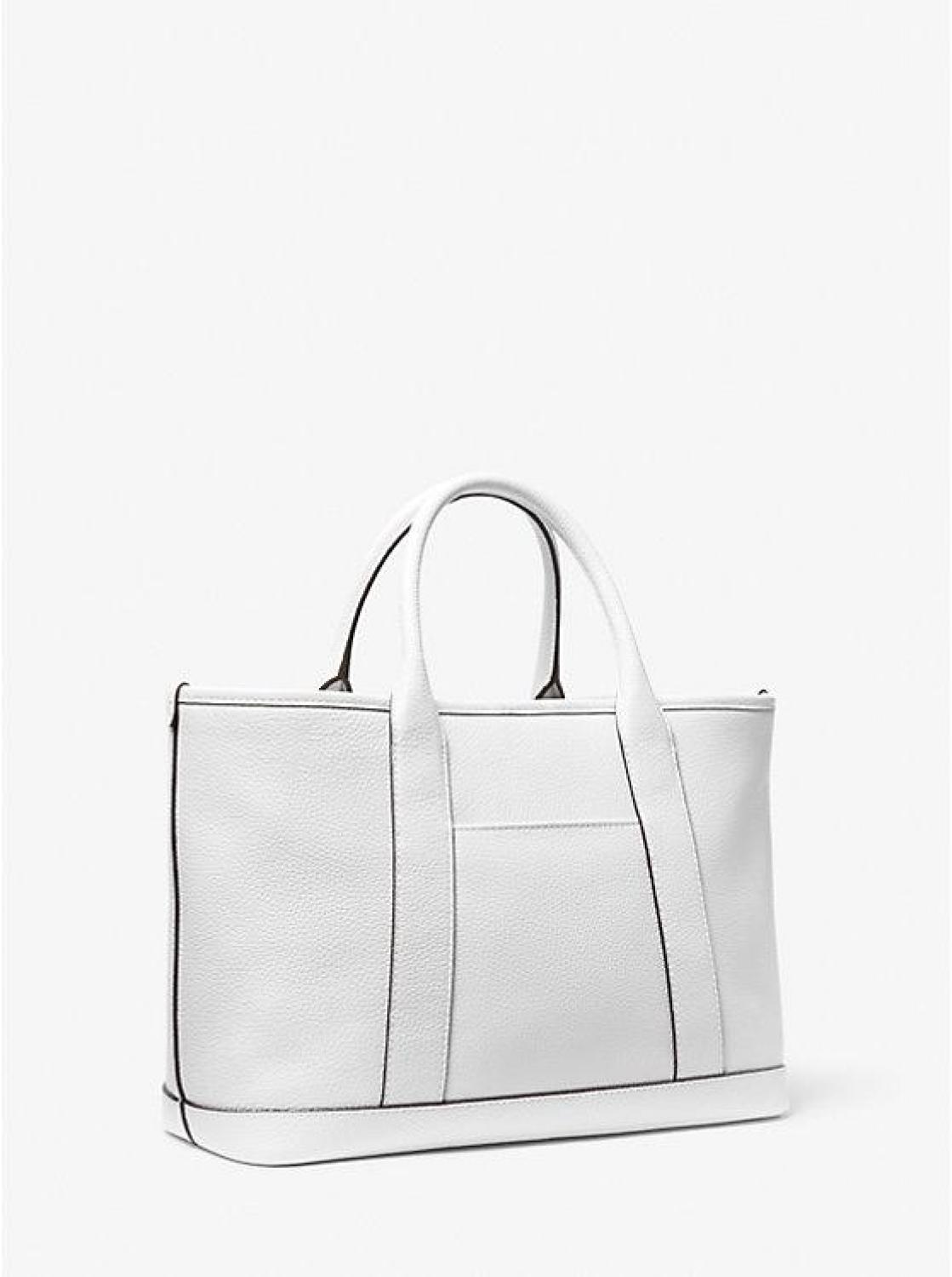 Luisa Medium Pebbled Leather Tote Bag