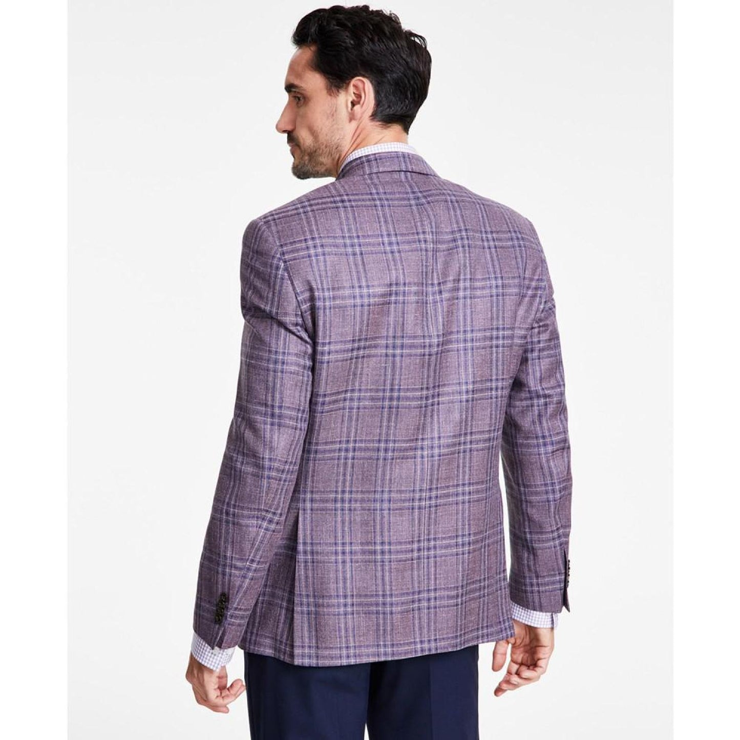 Men's Classic-Fit Plaid Sport Coat