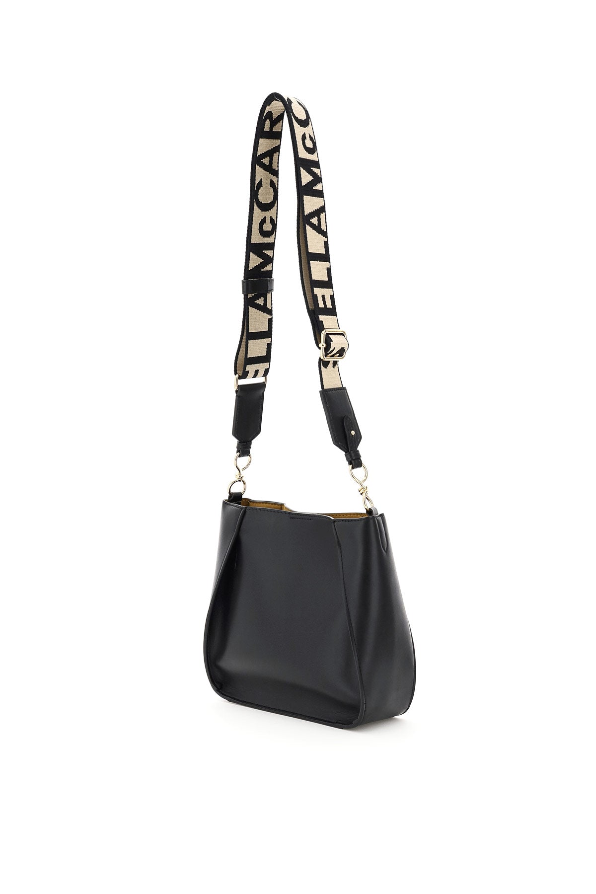 Stella mccartney perforated stella logo shoulder bag