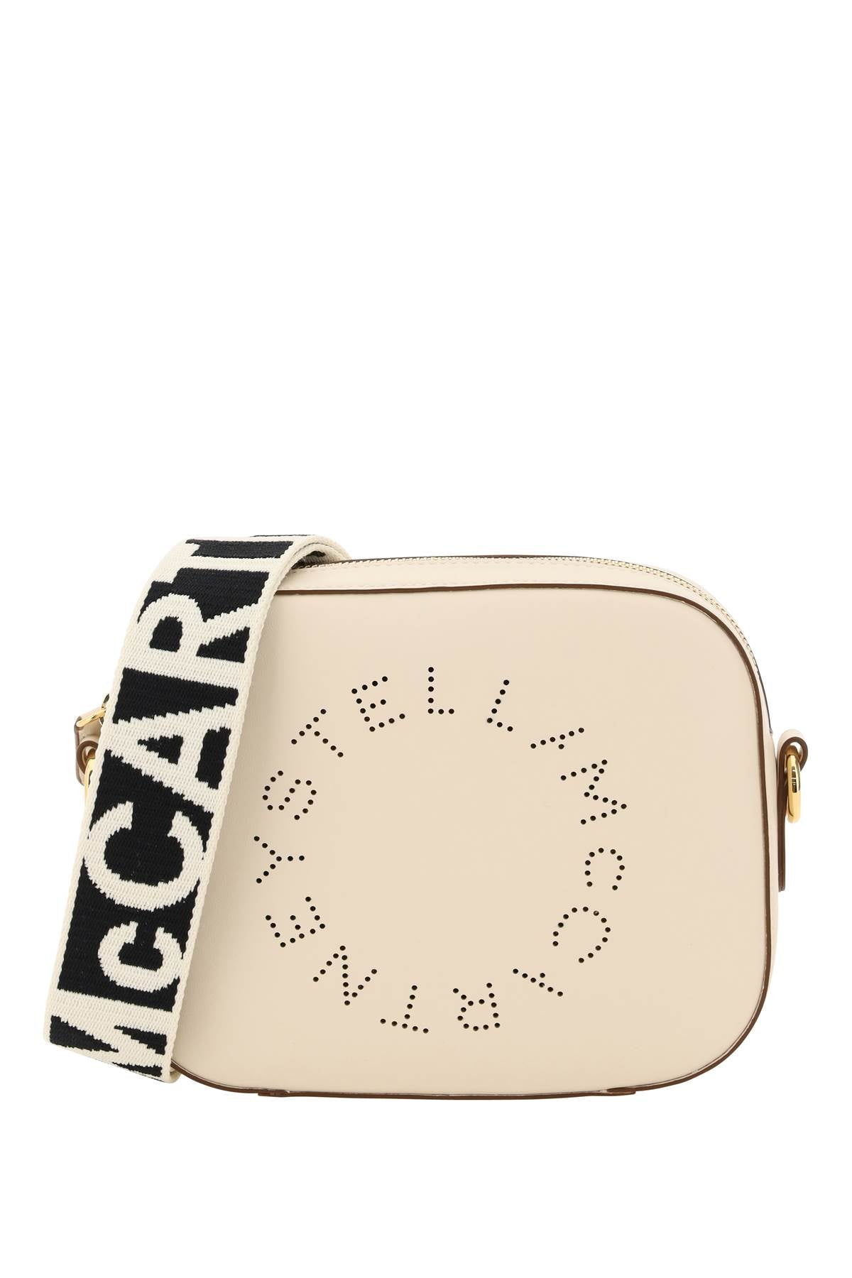 Stella mccartney camera bag with perforated stella logo