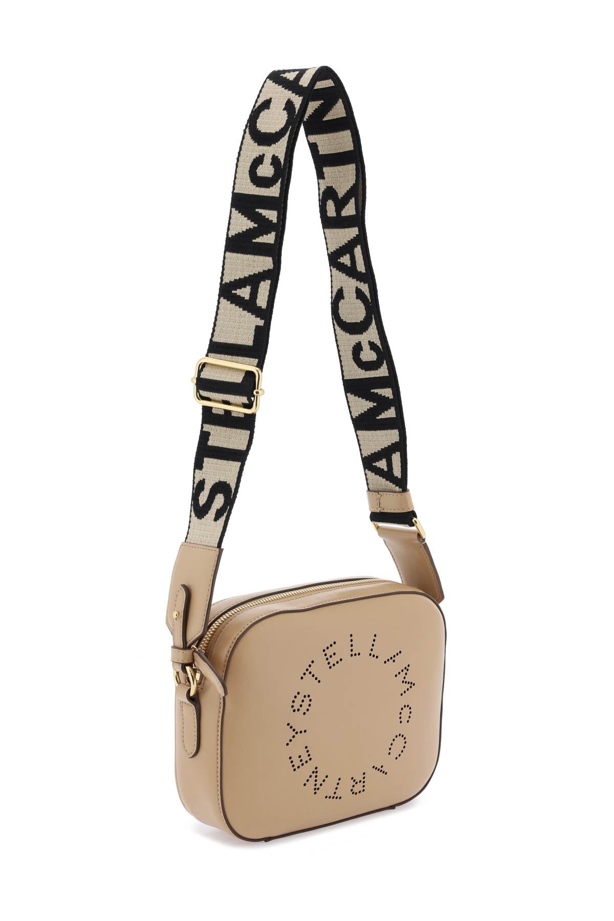 Stella mccartney camera bag with perforated stella logo