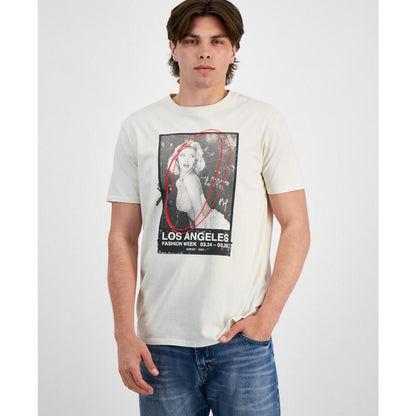 Men's LA Fashion Week Guess Girl Graphic T-Shirt