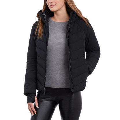 Women's Logo Hooded Puffer Coat