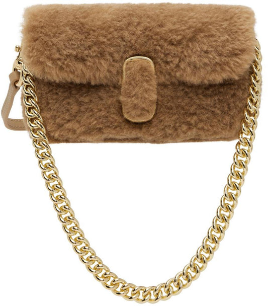 Tan Mini 'The Teddy J Marc' Bag