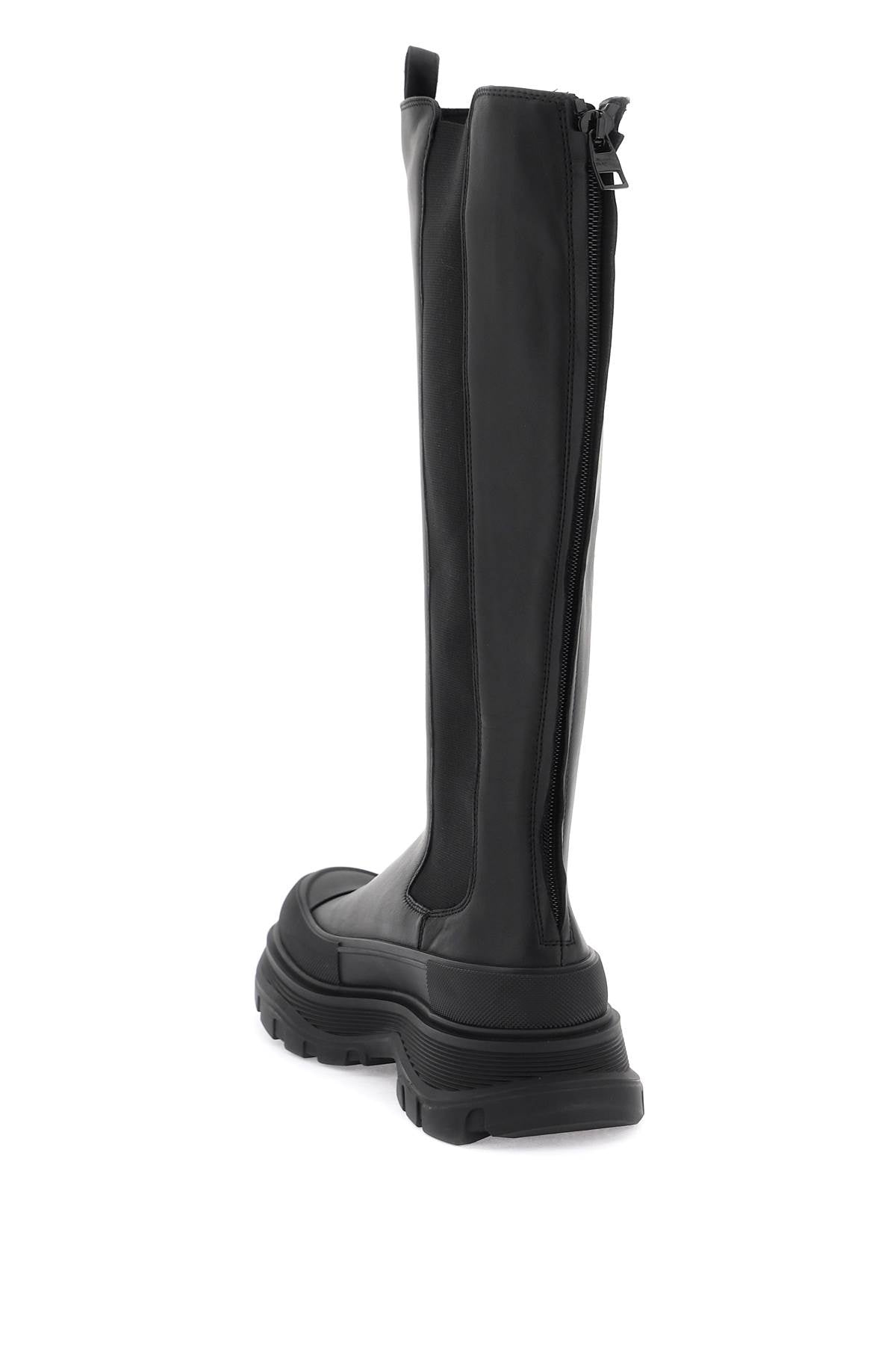 Alexander mcqueen tread slick boots