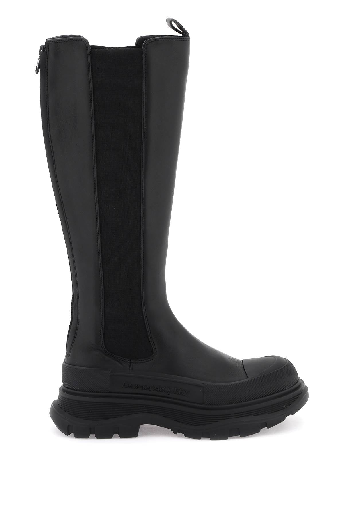 Alexander mcqueen tread slick boots