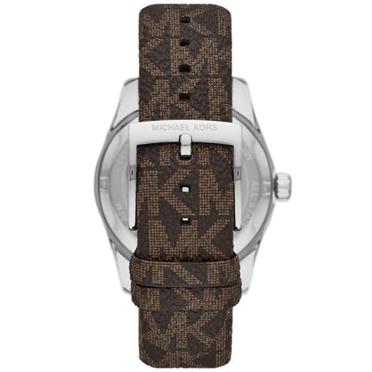 Women's Lexington Three-Hand Brown Signature Polyvinyl Chloride Watch 38mm