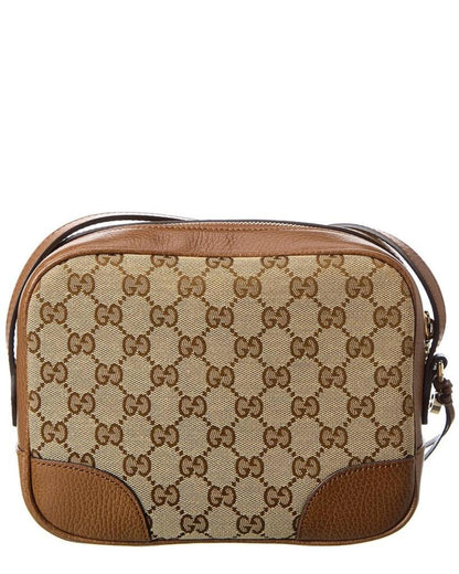 Gucci GG Canvas & Leather Crossbody