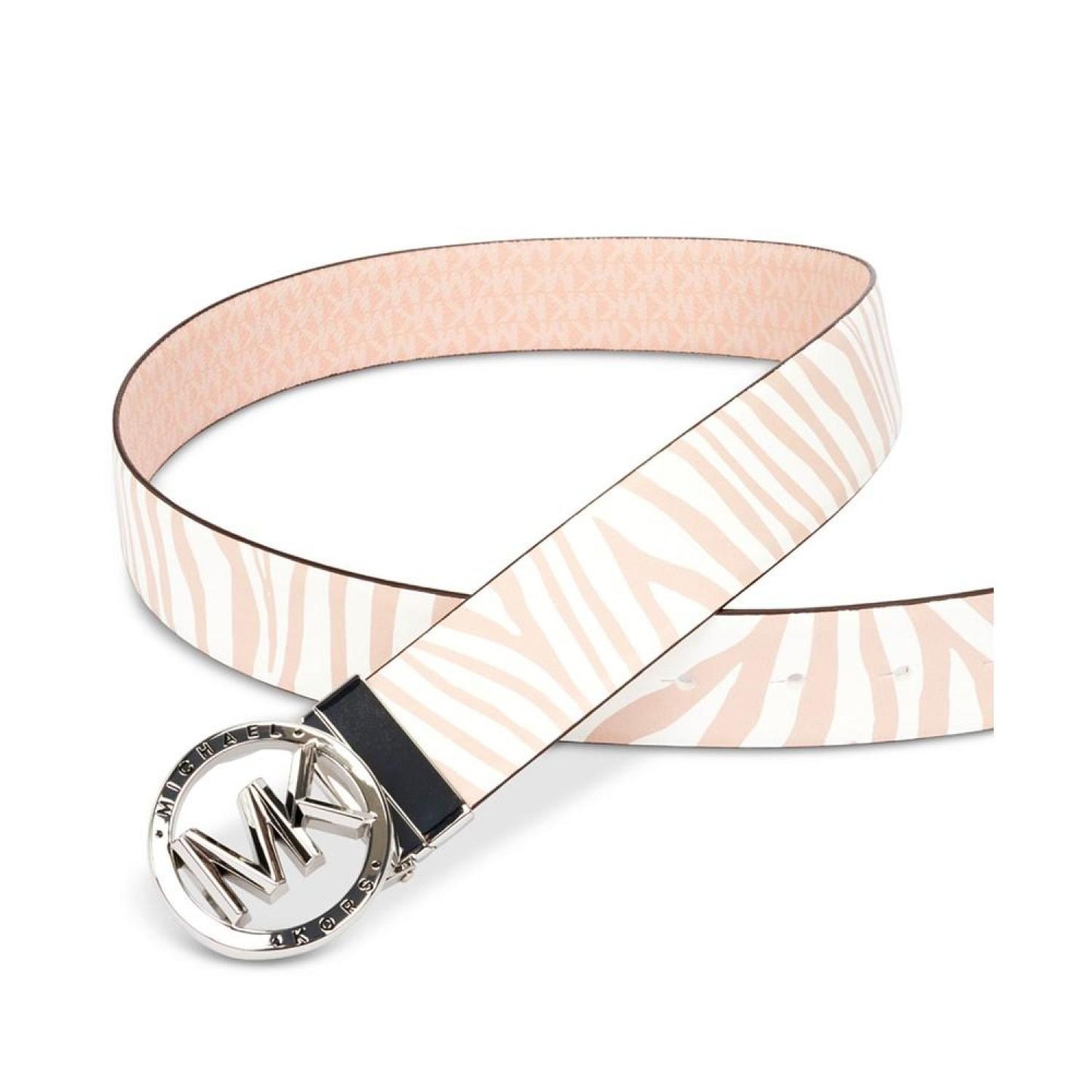 Women's Reversible Zebra-Print Belt