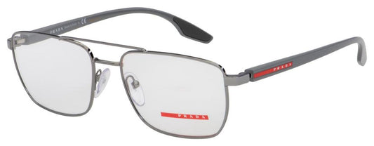 Prada Men's PS53MV-5AV1O1-55 Linea Rossa 55mm Gunmetal Opticals