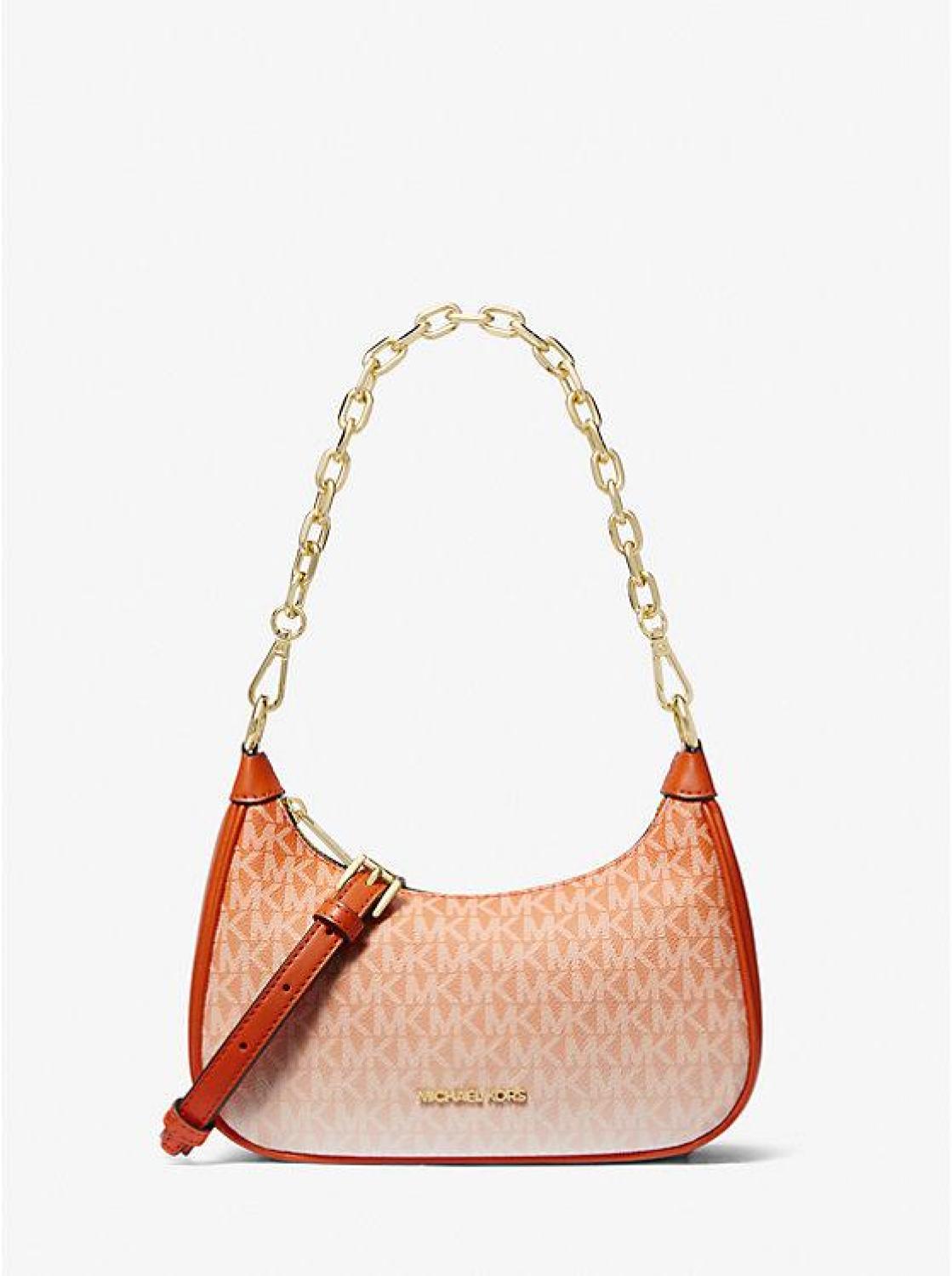 Cora Medium Ombré Logo Shoulder Bag