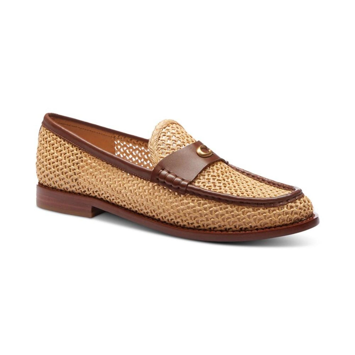 Women's Jolene Scultped "C" Tailored Moc Loafer Flats