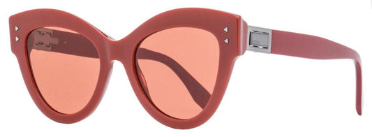 Fendi Women's Cat Eye Sunglasses FF0266S C9AU1 Maroon 52mm