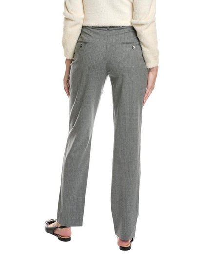 Michael Kors Collection St. Tropical Samantha Wool-Blend Pant