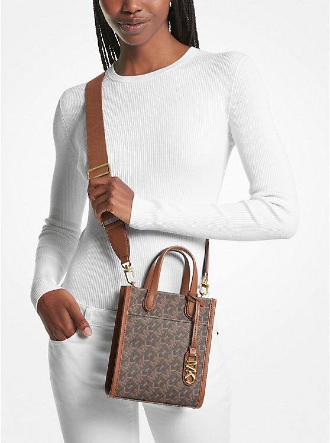 Gigi Extra-Small Empire Signature Logo Crossbody Bag