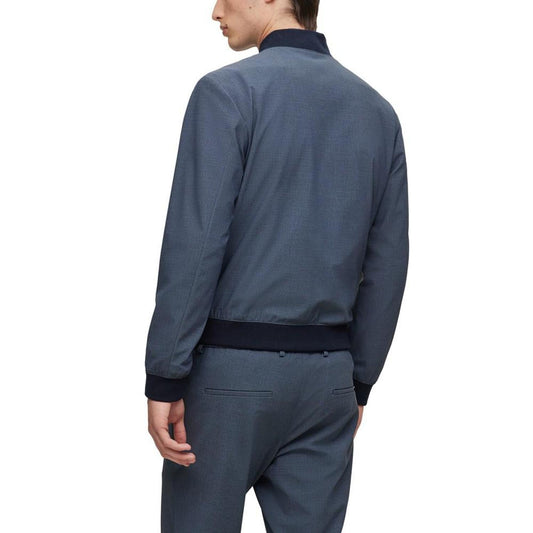 Men's Micro-Patterned Performance Slim-Fit Jacket