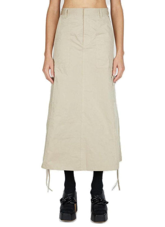 Marc Jacobs The Cargo Drawstring Midi Skirt