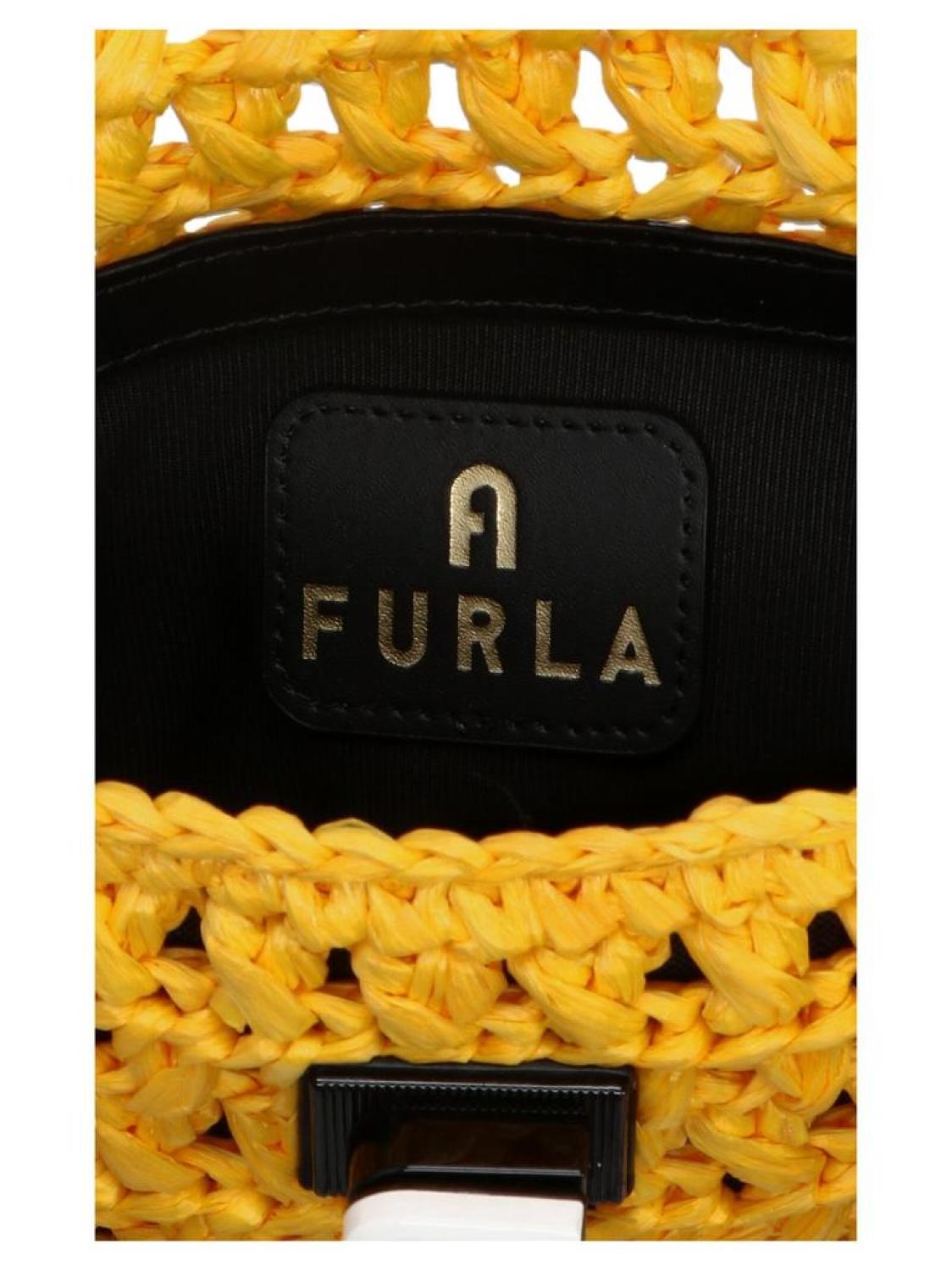 Furla 1927 Logo Plaque Mini Shoulder Bag