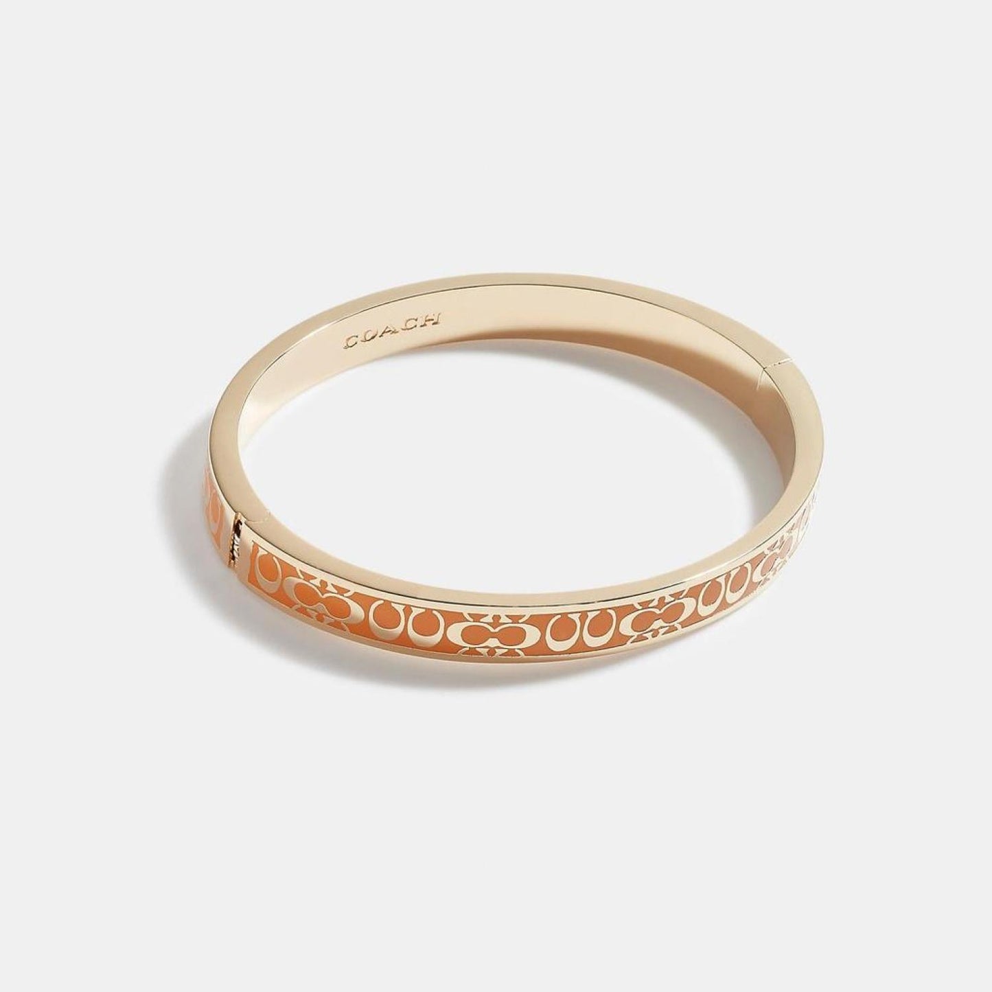 Coach Outlet Signature Enamel Thin Bangle