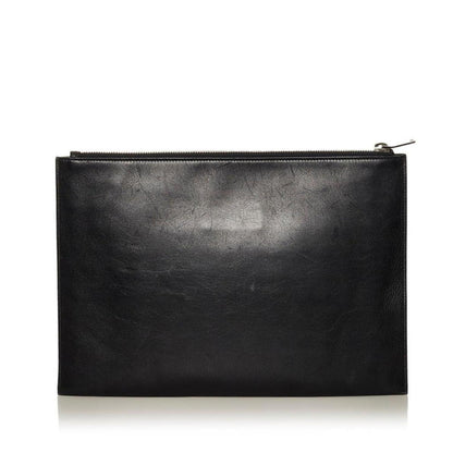 Saint Laurent  Leather Clutch Bag (Pre-Owned)