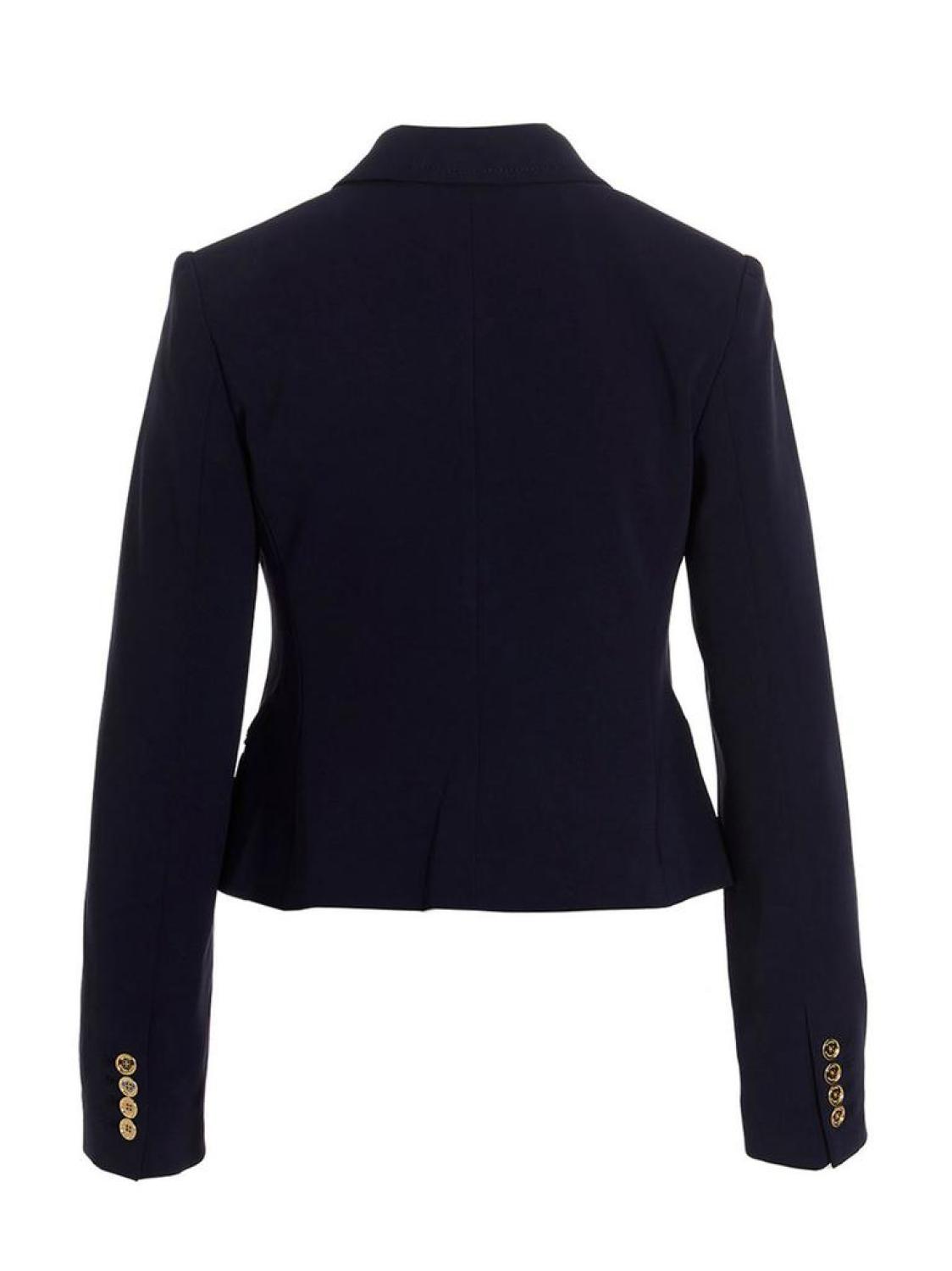 Michael Michael Kors Double-Breasted Cropped Blazer