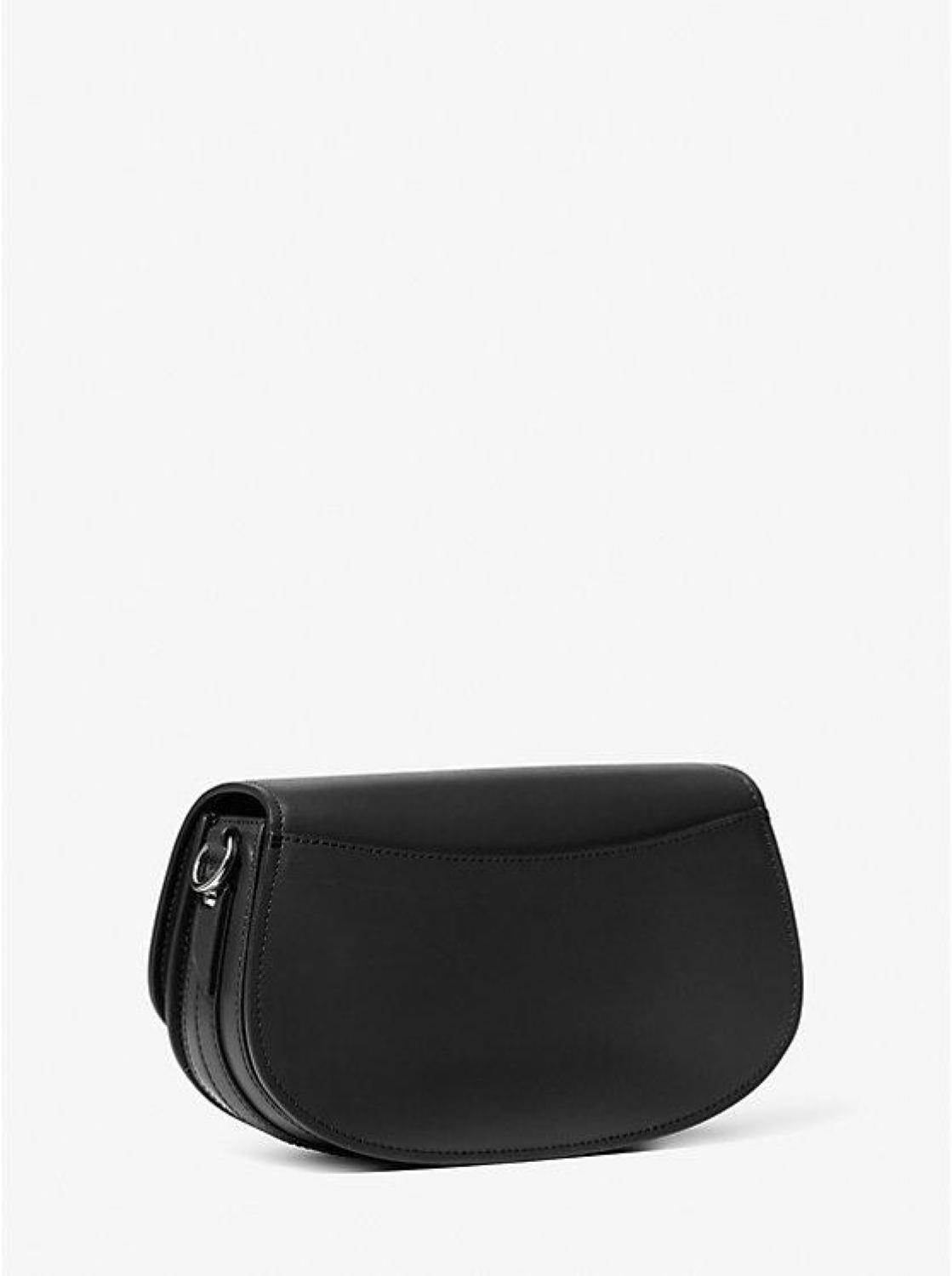 Mila Medium Leather Messenger Bag