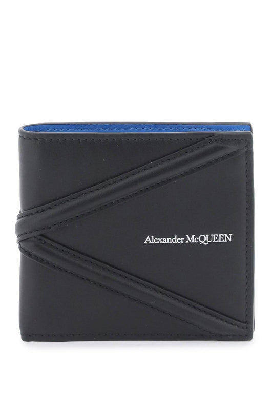 Alexander mcqueen harness bifold wallet