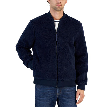 Men's Fleece Reversible Zip-Front Jacket