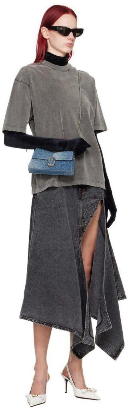 Blue 'The St. Marc Convertible' Denim Bag