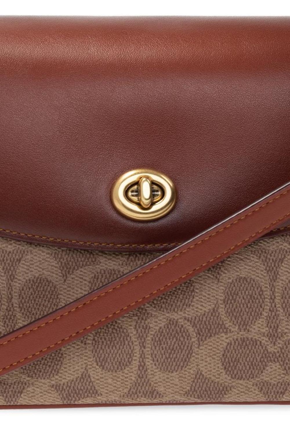 Coach Cassie Monogram Pattern Crossbody Bag