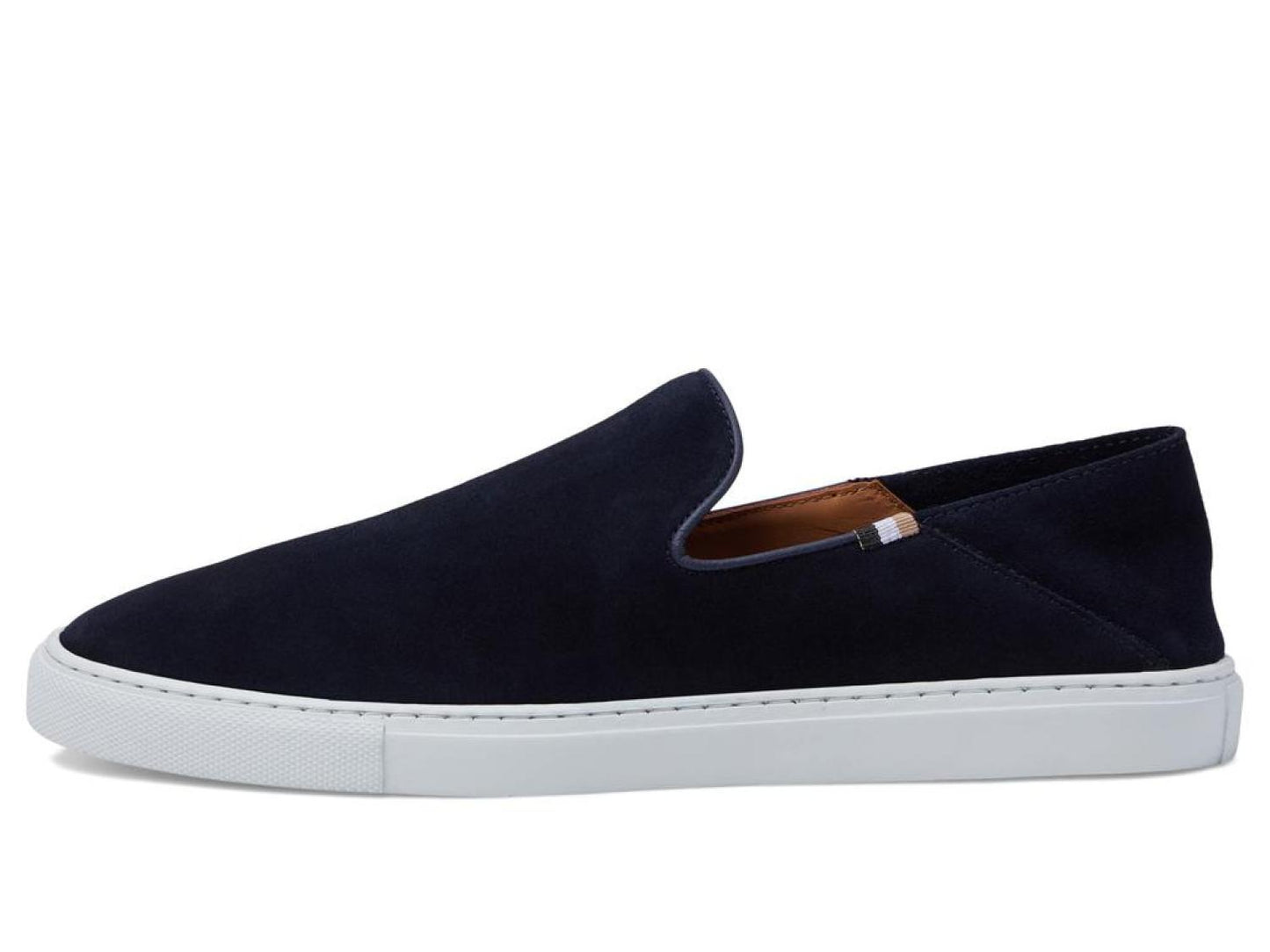 Rey Suede Slip-On Loafers with Rubber Sole