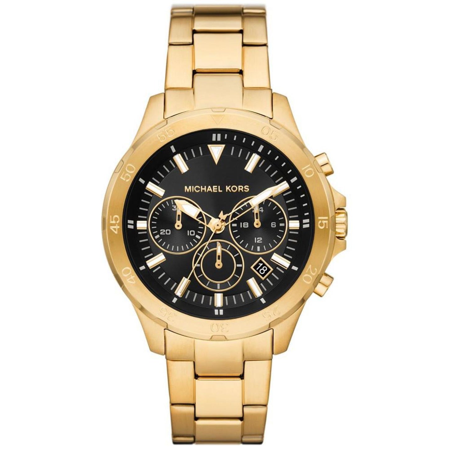 Men's Greyson Chronograph Gold-Tone Stainless Steel Watch 43mm