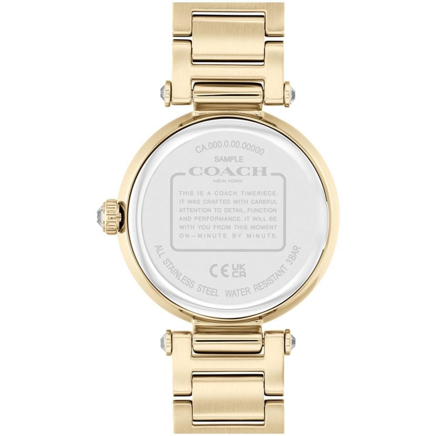 Women's Cary Gold-Tone Stainless Steel Bracelet Watch 34mm